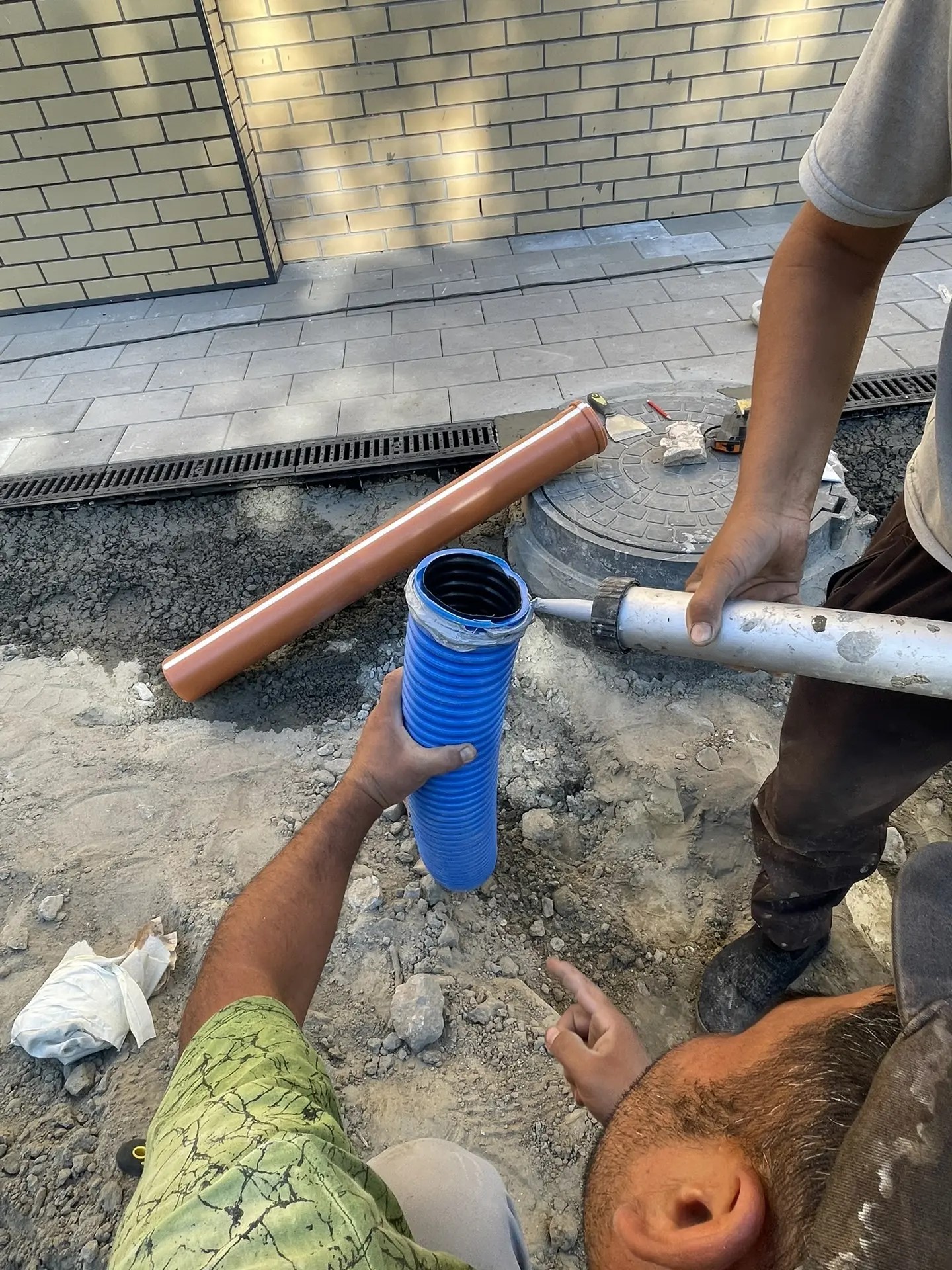 Водоотвод для тропинки